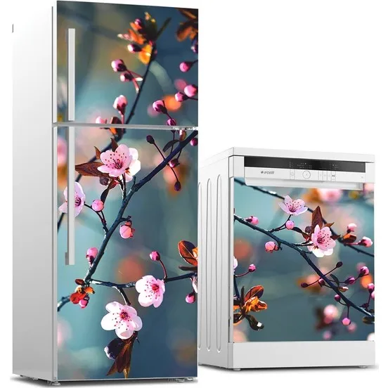 3D Fridge Sticker Plum Blossom Refrigerator Dishwasher Door Cover Kitchen Home Decoration Accessories Wall Stickers
3D Fridge Sticker Plum Blossom Refrigerator Dishwasher Door Cover Kitchen Home Decoration Accessories Wall Stickers