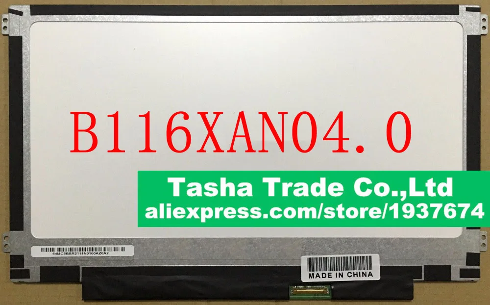 B116XAN04.0 IPS Laptop LED LCD Screen 11.6" HD Display New 1366*768 Matrix Good Quality AU Optronics
B116XAN04.0 IPS Laptop LED LCD Screen 11.6" HD Display New 1366*768 Matrix Good Quality AU Optronics