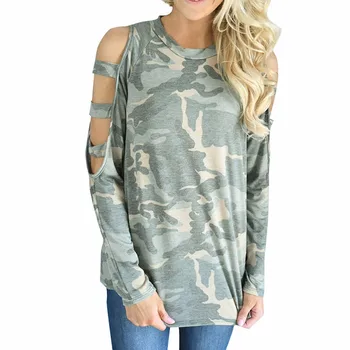Hot sale sweatshirt women fashion Camouflage Loose Long Sleeve Tops Off Shoulder Sweatshirt Pullover hoodies women
Hot sale sweatshirt women fashion Camouflage Loose Long Sleeve Tops Off Shoulder Sweatshirt Pullover hoodies women