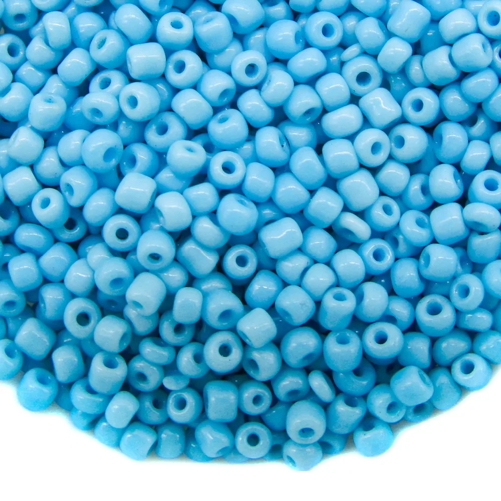 TOAOB 2000pcs 2mm Light Blue Czech Glass Seed Spacer Round Hole Loose Bead for Bracelet Necklace Jewelry Making DIY
TOAOB 2000pcs 2mm Light Blue Czech Glass Seed Spacer Round Hole Loose Bead for Bracelet Necklace Jewelry Making DIY