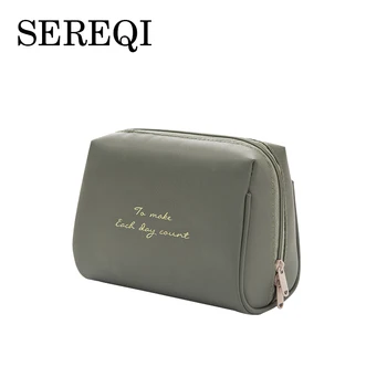 SEREQI Simple Nylon Waterproof Makeup Bag Travel Cosmetic Bag Portable Storage Bag Travel Organizer Toiletry Bag Beauty Case
SEREQI Simple Nylon Waterproof Makeup Bag Travel Cosmetic Bag Portable Storage Bag Travel Organizer Toiletry Bag Beauty Case