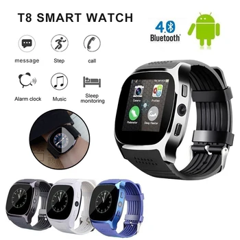 Men Smart Watch T8 Smartwatch Support Sim TF Card Bluetooth Earphone Camera Watches Wristwatch For IOS Android PK DZ09 GT08 A1
Men Smart Watch T8 Smartwatch Support Sim TF Card Bluetooth Earphone Camera Watches Wristwatch For IOS Android PK DZ09 GT08 A1