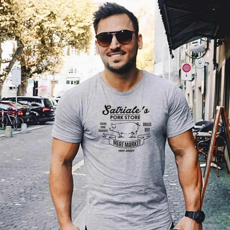 LUSLOS Cute Pig Pork Store Meat Market letter Print Casual Fashion Hipster Funny Tops O neck men tshirt
LUSLOS Cute Pig Pork Store Meat Market letter Print Casual Fashion Hipster Funny Tops O neck men tshirt