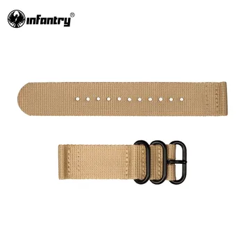 INFANTRY 22 mm Watch Strap Hot Sale Military Army Nylon Fabric Canvas Wristwatch Band Strap Diver Water Resistant
INFANTRY 22 mm Watch Strap Hot Sale Military Army Nylon Fabric Canvas Wristwatch Band Strap Diver Water Resistant
