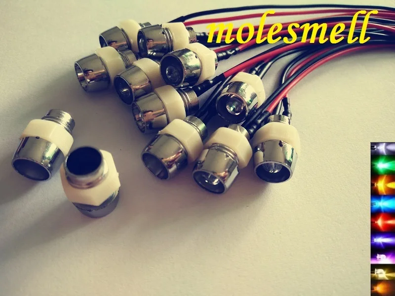 5x 5mm 5V DC Pre-Wired water clear LED + Plastic Bezel Holder Light Lamp red yellow blue green white orange uv pink warm white
5x 5mm 5V DC Pre-Wired water clear LED + Plastic Bezel Holder Light Lamp red yellow blue green white orange uv pink warm white