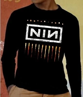 NINE INCH NAILS NIN LOGO 2 Long Sleeve New T-shirt Rock T-shirt Rock Band Shirt
NINE INCH NAILS NIN LOGO 2 Long Sleeve New T-shirt Rock T-shirt Rock Band Shirt