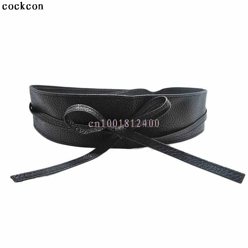 Womens Belt Soft Leather Wide Belt Self Tie Wrap Around Obi Waist Band Boho Dress Belt
Womens Belt Soft Leather Wide Belt Self Tie Wrap Around Obi Waist Band Boho Dress Belt