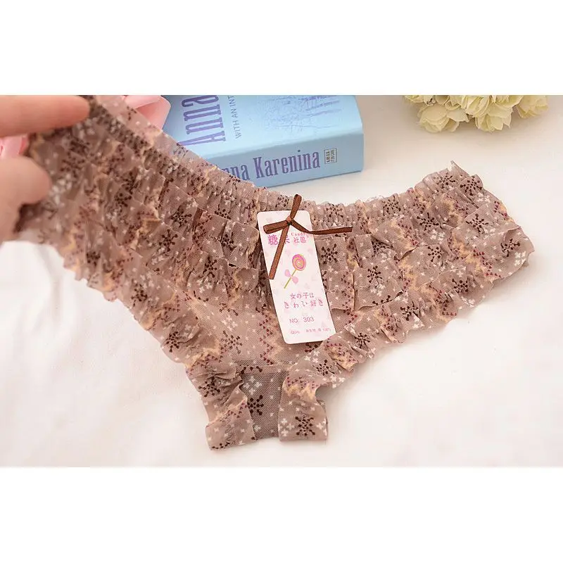2 Pcs Women Lace Ruffles Sexy Women Briefs Panties Female Underwear Women's Sheer Panties Butt Lifter Briefs
2 Pcs Women Lace Ruffles Sexy Women Briefs Panties Female Underwear Women's Sheer Panties Butt Lifter Briefs