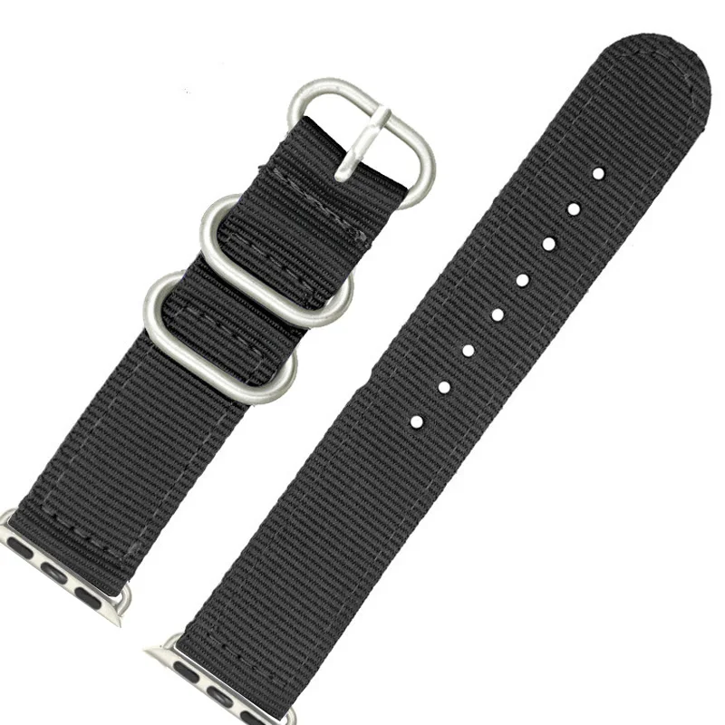 Nato Nylon Watchband Sport Band for iWatch Watch Strap for Apple Watch Series 4 3 2 1 38mm 42mm 40mm 44mm with Adapters
Nato Nylon Watchband Sport Band for iWatch Watch Strap for Apple Watch Series 4 3 2 1 38mm 42mm 40mm 44mm with Adapters