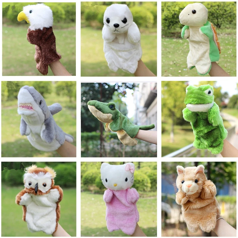 Educational Toys Animal Plush Hand Puppet Cartoon Shark Frog Wolf Cat Duck Sea Turtle Eagle Owl Dolphin Plush Doll Baby Toys
Educational Toys Animal Plush Hand Puppet Cartoon Shark Frog Wolf Cat Duck Sea Turtle Eagle Owl Dolphin Plush Doll Baby Toys