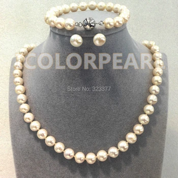 Wholesale(5sets/lot) Newest High Luster 8-9mm Round White Natural Freshwater Pearl Jewelry Set
Wholesale(5sets/lot) Newest High Luster 8-9mm Round White Natural Freshwater Pearl Jewelry Set