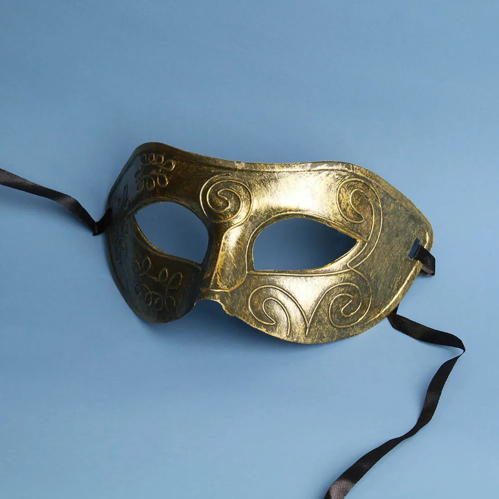 Древняя Греция и Римский Воин резная маска для взрослых страшная Маскарадная на