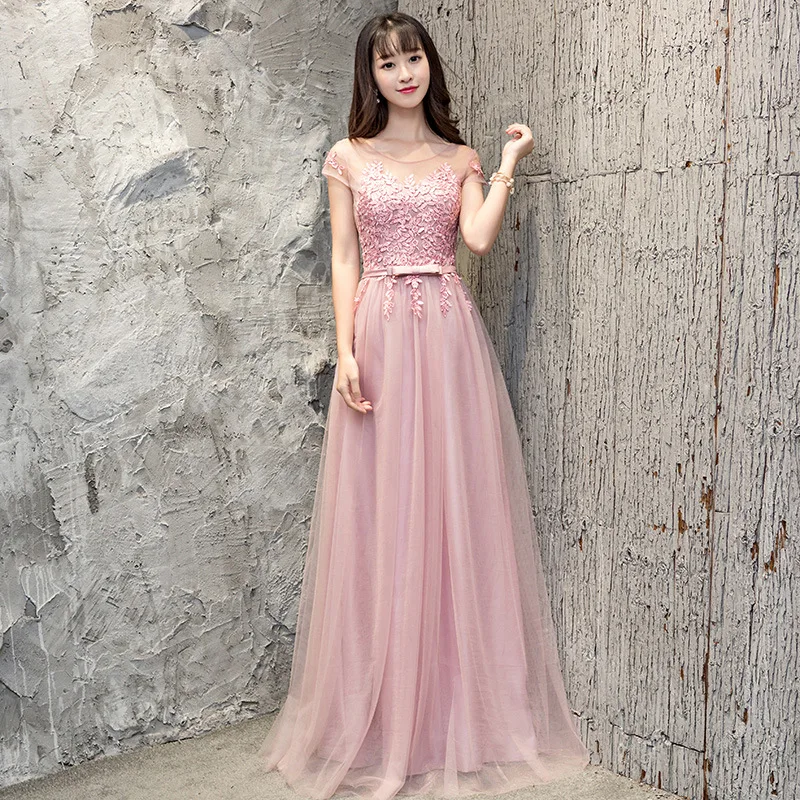 Sweet Pink Lace Long Dress 2019 Sexy Mesh Women'S Elegant Evening Party Dresses Chiffon Summer Vintage Embroidery Vestido xxl-s
Sweet Pink Lace Long Dress 2019 Sexy Mesh Women'S Elegant Evening Party Dresses Chiffon Summer Vintage Embroidery Vestido xxl-s