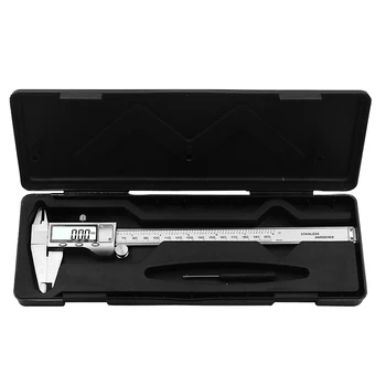 8 Inch 200Mm Digital Caliper Stainless Steel Digital Lcd Caliper Vernier Caliper Shipping With Retail+Box
8 Inch 200Mm Digital Caliper Stainless Steel Digital Lcd Caliper Vernier Caliper Shipping With Retail+Box
