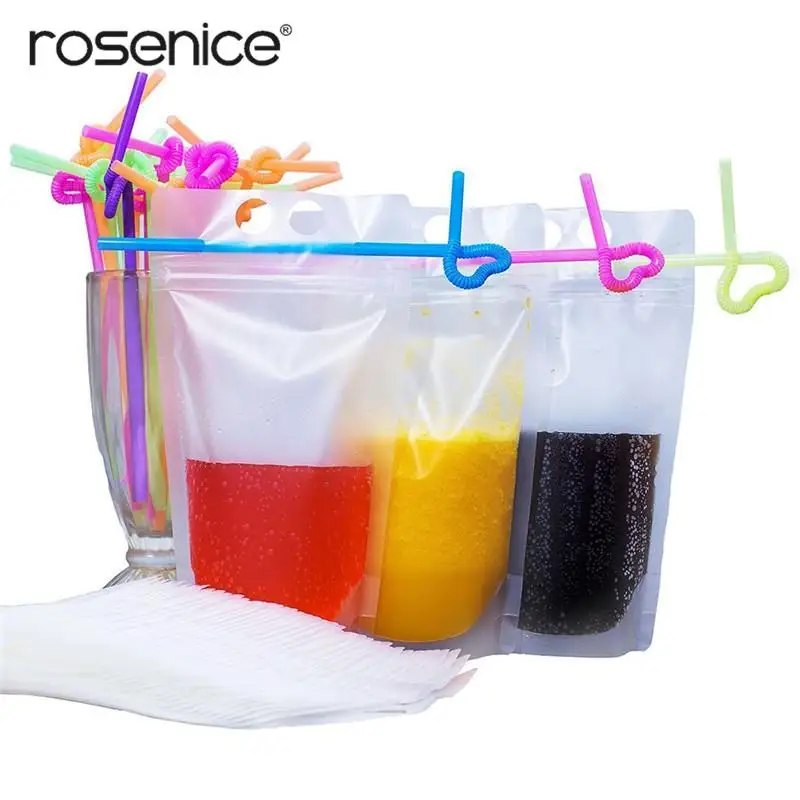 50/100pcs Disposable Colorful Straws For Handheld Drink Container Set Including 50/100pcs Drink Pouches(Transparent)
50/100pcs Disposable Colorful Straws For Handheld Drink Container Set Including 50/100pcs Drink Pouches(Transparent)