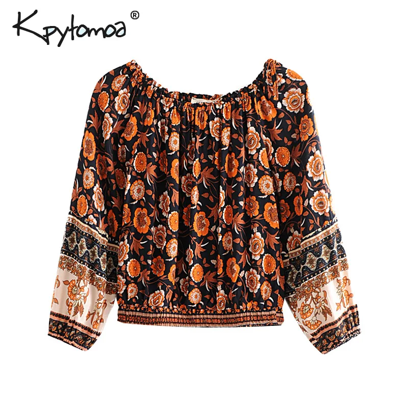 Boho Chic Summer Off Shoulder Tops Vintage Floral Print Blouses Women 2019 Fashion Slash Neck Shirts Beach Blusas Mujer
Boho Chic Summer Off Shoulder Tops Vintage Floral Print Blouses Women 2019 Fashion Slash Neck Shirts Beach Blusas Mujer