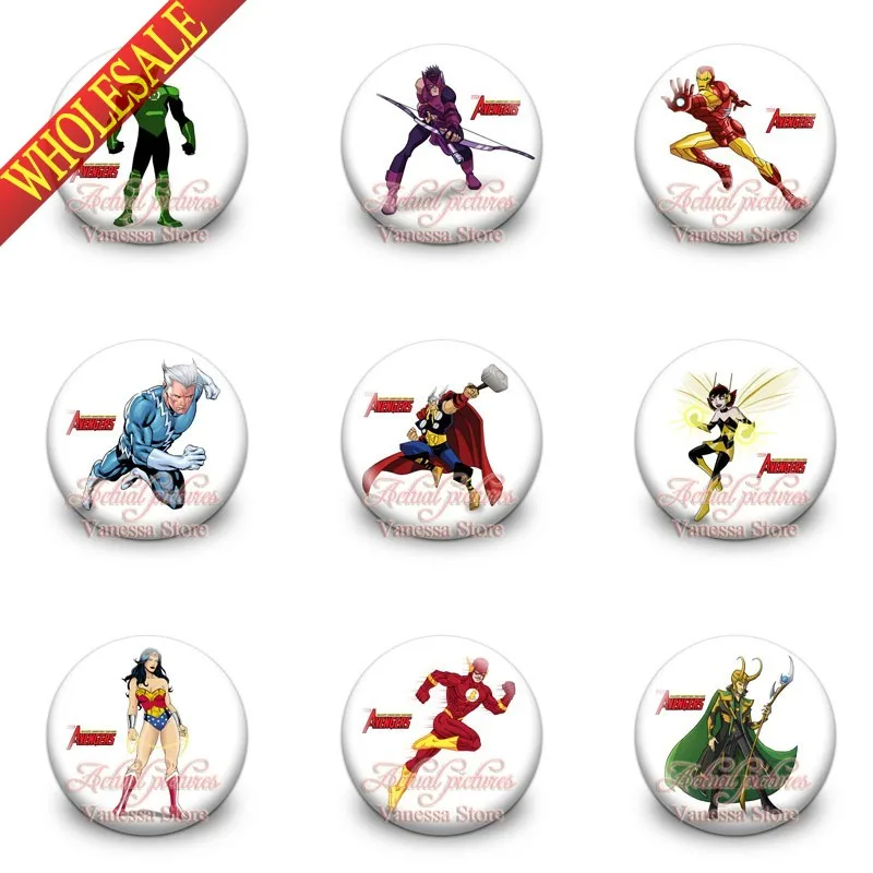 90pcs/lot Avengers Super Man super Hero Buttons Pins Badge Brooches Badges DIY Travel Accessories Fit For Travel Bags Decoration
90pcs/lot Avengers Super Man super Hero Buttons Pins Badge Brooches Badges DIY Travel Accessories Fit For Travel Bags Decoration