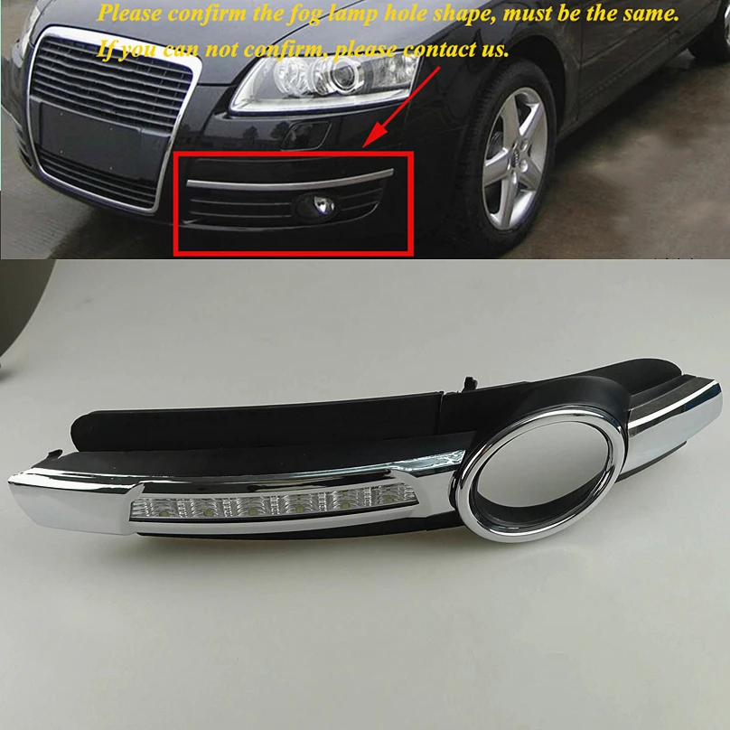 2 pcs car-styling For AUDI A6 C6 2005 2006 2007 2008 LED DRL Daytime driving Running Lights Daylight cover hole free shipping
2 pcs car-styling For AUDI A6 C6 2005 2006 2007 2008 LED DRL Daytime driving Running Lights Daylight cover hole free shipping