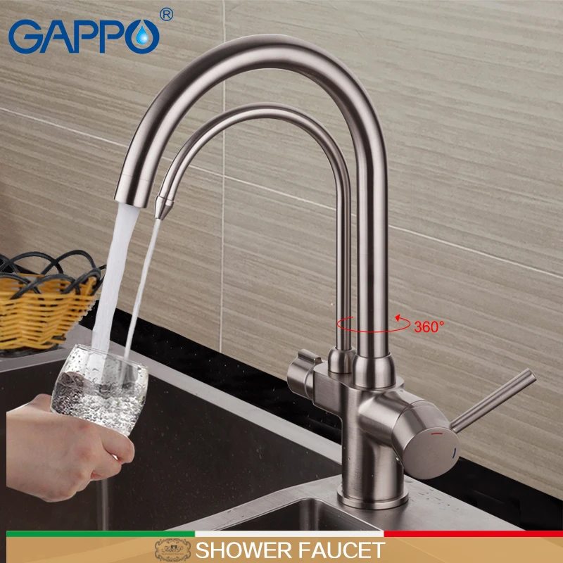 GAPPO kitchen faucet Rotatable water taps sink filter faucets drinking water faucet mixer water purifier taps griferia
GAPPO kitchen faucet Rotatable water taps sink filter faucets drinking water faucet mixer water purifier taps griferia