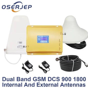 LCD Display GSM 900 4G 1800 mhz Dual Band GSM 4G LTE Phone Amplifier Cellular Mobile Booster Repeater +LPDA /Ceiling Antenna
LCD Display GSM 900 4G 1800 mhz Dual Band GSM 4G LTE Phone Amplifier Cellular Mobile Booster Repeater +LPDA /Ceiling Antenna