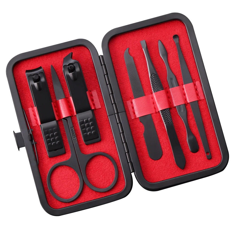 7pcs Multi Function Stainless Steel Nail Clippers Set Nail Cutter Set Strong Nail Trimmer (Red Inside)
7pcs Multi Function Stainless Steel Nail Clippers Set Nail Cutter Set Strong Nail Trimmer (Red Inside)