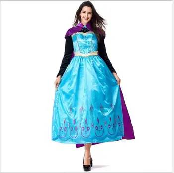 2018 Snow White costume Adult Elsa Anna Cosplay Costumes Adult Princess Anna Dresses Christmas Party Princess Anna Dress
2018 Snow White costume Adult Elsa Anna Cosplay Costumes Adult Princess Anna Dresses Christmas Party Princess Anna Dress