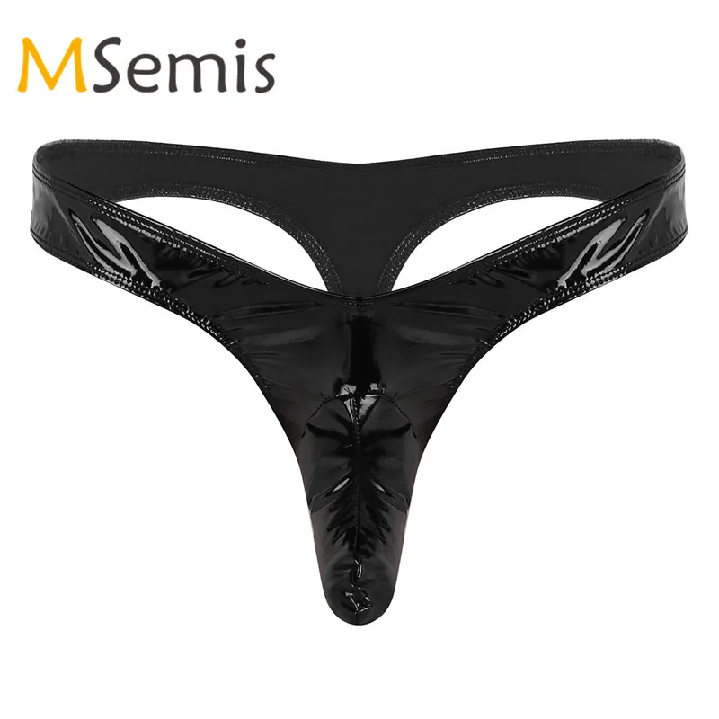 Men Swimwear Mesh Swimsuit G-string Bikini Briefs Gay Underwear Wet Look Faux Leather Underpants Jockstrap Low Rise Panties
Men Swimwear Mesh Swimsuit G-string Bikini Briefs Gay Underwear Wet Look Faux Leather Underpants Jockstrap Low Rise Panties