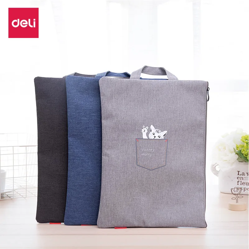 Deli Durable Book A4 Document Bag Cute Animals Portable File Folder Holder Bag with Handle Zip Closure Travel Handbag
Deli Durable Book A4 Document Bag Cute Animals Portable File Folder Holder Bag with Handle Zip Closure Travel Handbag