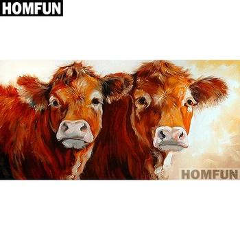 HOMFUN Full Square/Round Drill 5D DIY Diamond Painting "Animal Cows" 3D Embroidery Cross Stitch 5D Home Decor Gift A01517
HOMFUN Full Square/Round Drill 5D DIY Diamond Painting "Animal Cows" 3D Embroidery Cross Stitch 5D Home Decor Gift A01517
