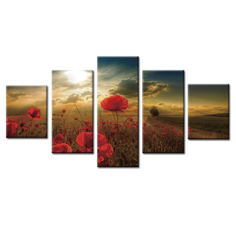 Framed 5 Piece Picture Beautiful flower Canvas Art Print Oil Painting Wall Pictures for Living Room Paintings Decorativons
Framed 5 Piece Picture Beautiful flower Canvas Art Print Oil Painting Wall Pictures for Living Room Paintings Decorativons