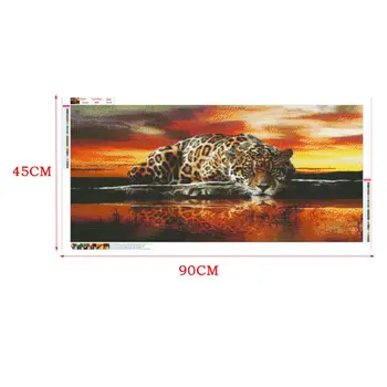 Leopard DIY 5D Full Drill Diamond Painting Embroidery Cross Stitch Kit Rhinestone Mosaic Home Decor Craft 
Leopard DIY 5D Full Drill Diamond Painting Embroidery Cross Stitch Kit Rhinestone Mosaic Home Decor Craft