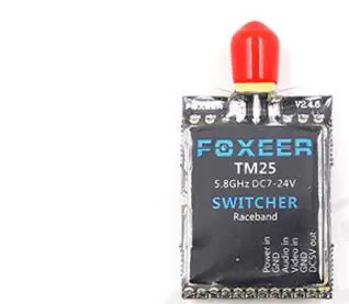 Foxeer new TM25 5.8G 40CH Image Transmission FPV Contest frequency 25/200/600MW adjustable Mushroom
Foxeer new TM25 5.8G 40CH Image Transmission FPV Contest frequency 25/200/600MW adjustable Mushroom