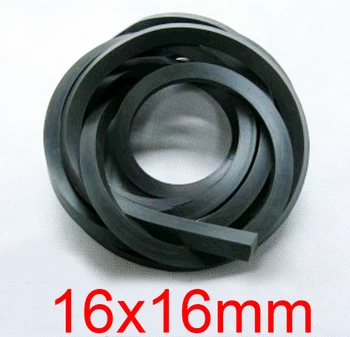 16x16mm 16mm Fluorine rubber strip,fluororubber bar,FKM FPM Viton sealing strip oil acid and alkali resistance heat-resistant
16x16mm 16mm Fluorine rubber strip,fluororubber bar,FKM FPM Viton sealing strip oil acid and alkali resistance heat-resistant