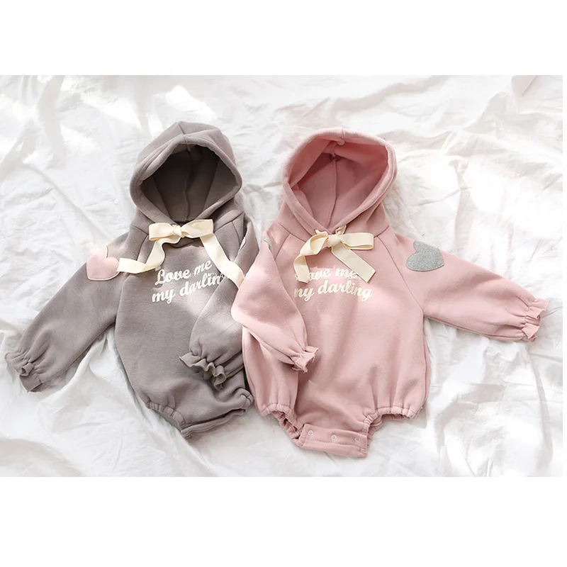 2019 Toddler Baby Girl Rompers Lace Bow Sweet Kids Girls Overalls Hoodies Fashion Kids Girl Clothings
2019 Toddler Baby Girl Rompers Lace Bow Sweet Kids Girls Overalls Hoodies Fashion Kids Girl Clothings