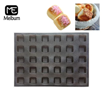 Meibum 30 Cavity Non Stick Silicone Bread Mold Make For Mini Square Bun Party Homemade Cookie Pastry Mould Bakeware Baking Tools
Meibum 30 Cavity Non Stick Silicone Bread Mold Make For Mini Square Bun Party Homemade Cookie Pastry Mould Bakeware Baking Tools