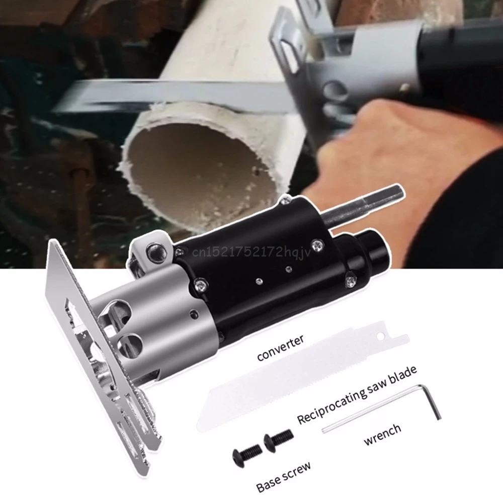 Reciprocating Electric Drill Attachment With Saw Blade Set Wood Metal Cutting Woodworking Tool Kit Accessories A26 19 dropship
Reciprocating Electric Drill Attachment With Saw Blade Set Wood Metal Cutting Woodworking Tool Kit Accessories A26 19 dropship