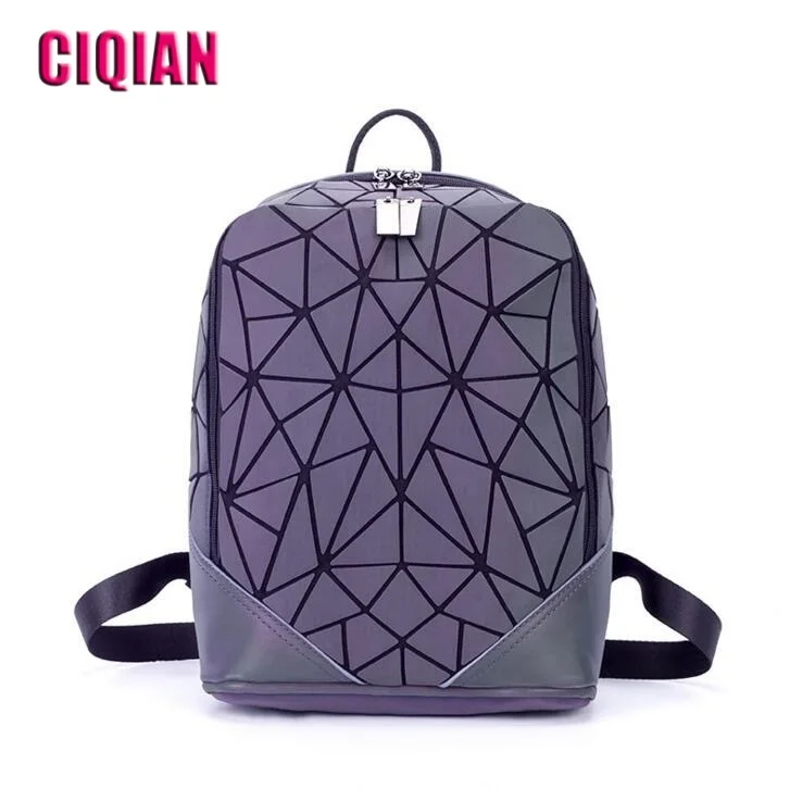 New Geometric Backpack Women-bags Student's School Backpack for girl Large Capacity qualited bag Hologram Backpack Free Shipping
New Geometric Backpack Women-bags Student's School Backpack for girl Large Capacity qualited bag Hologram Backpack Free Shipping