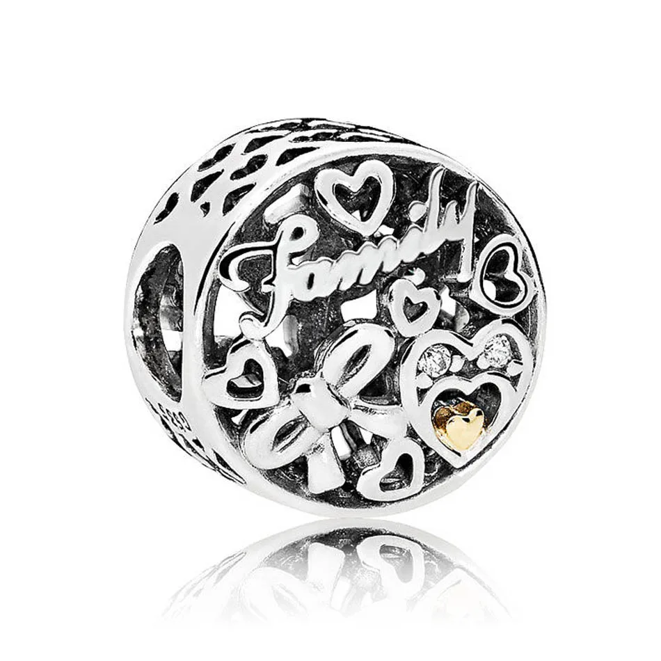 Authentic S925 Sterling Silver DIY Jewelry Family Tribute Charms fit Pandora Bracelet Bangle Girl Gift Clear CZ Openwork
Authentic S925 Sterling Silver DIY Jewelry Family Tribute Charms fit Pandora Bracelet Bangle Girl Gift Clear CZ Openwork