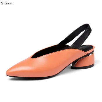 Olomm New Women Spring Leather Pumps Sexy Square Mid Heels Pumps Nice Pointed Toe Orange Nude Dress Shoes Women US Size 4-10
Olomm New Women Spring Leather Pumps Sexy Square Mid Heels Pumps Nice Pointed Toe Orange Nude Dress Shoes Women US Size 4-10