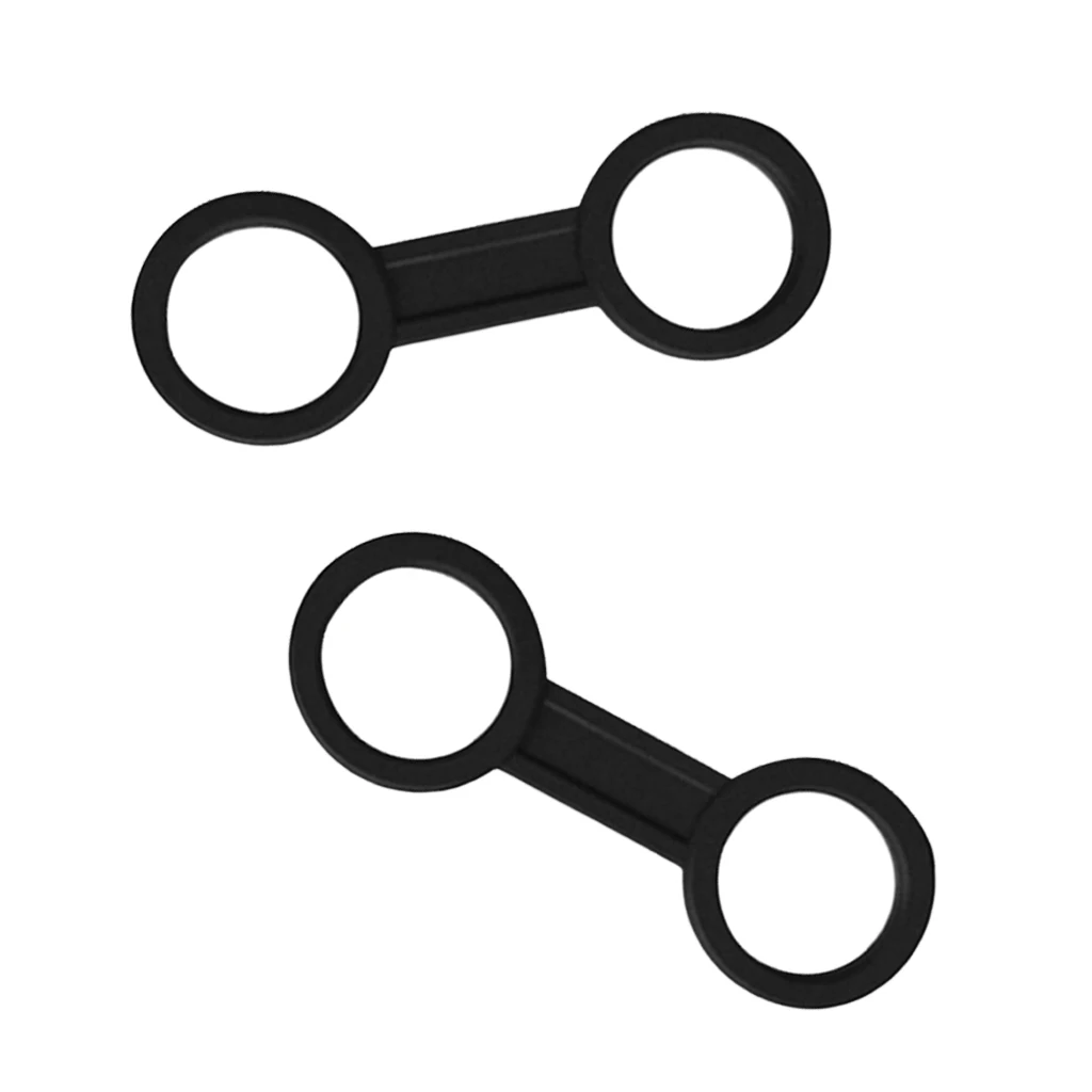 2x Silicone Snorkel Mask Strap Keeper Holder + 1x Plastic Clasp Clip Holder 
2x Silicone Snorkel Mask Strap Keeper Holder + 1x Plastic Clasp Clip Holder