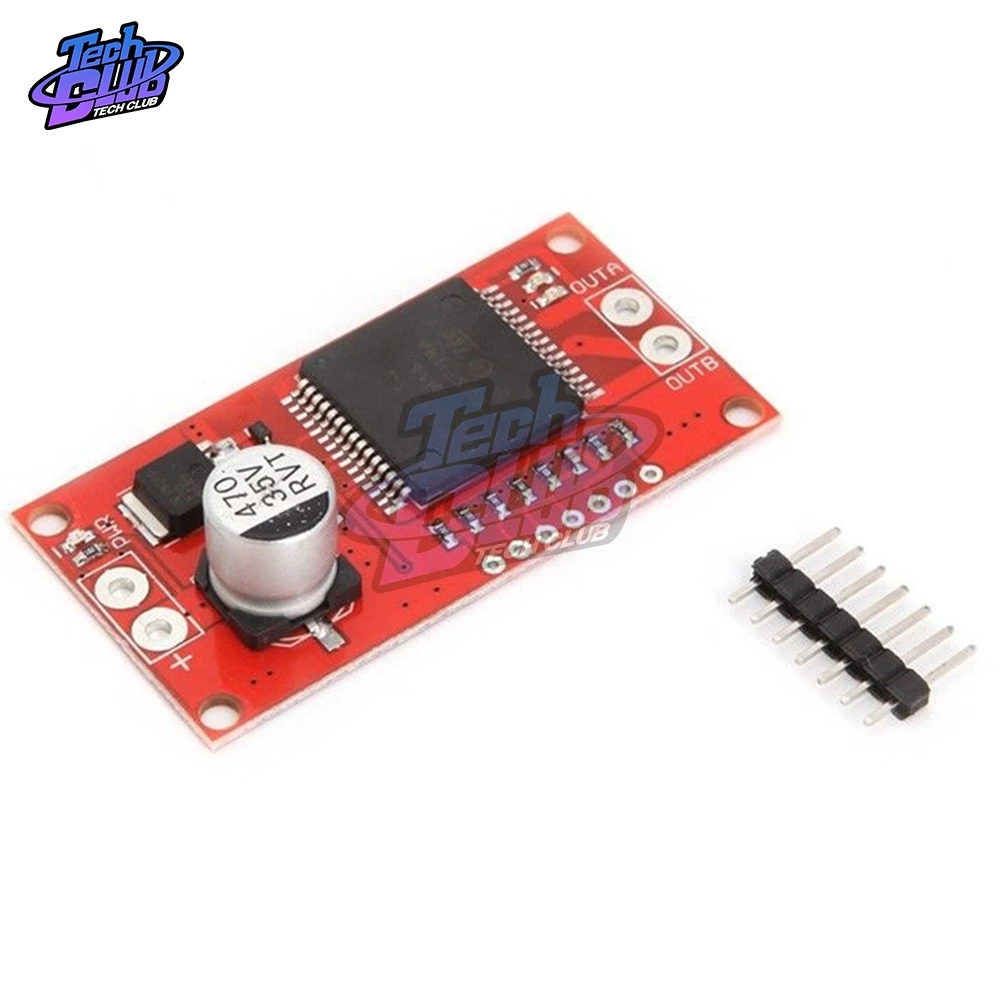 VNH2SP30 Motor Shield Full Bridge Stepper Motor Driver Module High Current 30A Drive Board for Arduino Replaced L298 H-bridge
VNH2SP30 Motor Shield Full Bridge Stepper Motor Driver Module High Current 30A Drive Board for Arduino Replaced L298 H-bridge