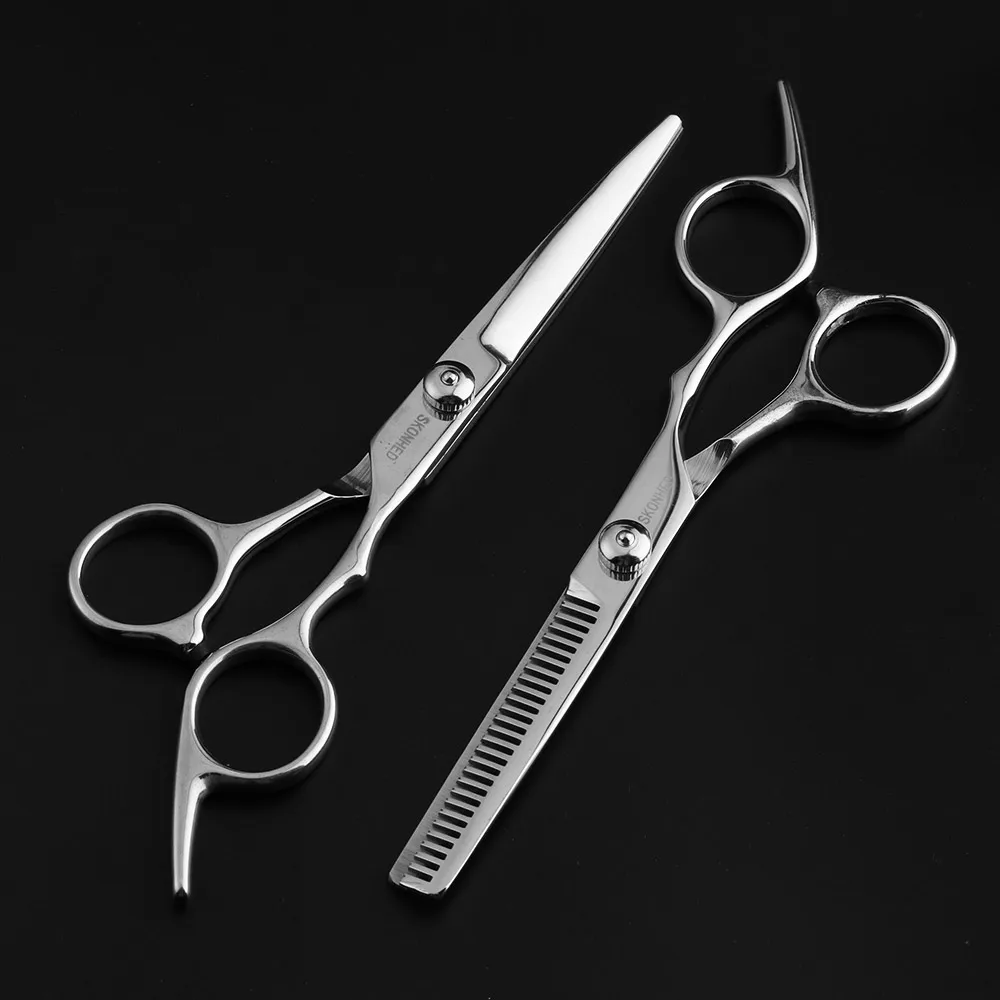 6 inch Japan 4cr Professional Hair Scissors Cut Hair Cutting Salon Scissor Barber Thinning Shears Hairdressing Scissors
6 inch Japan 4cr Professional Hair Scissors Cut Hair Cutting Salon Scissor Barber Thinning Shears Hairdressing Scissors