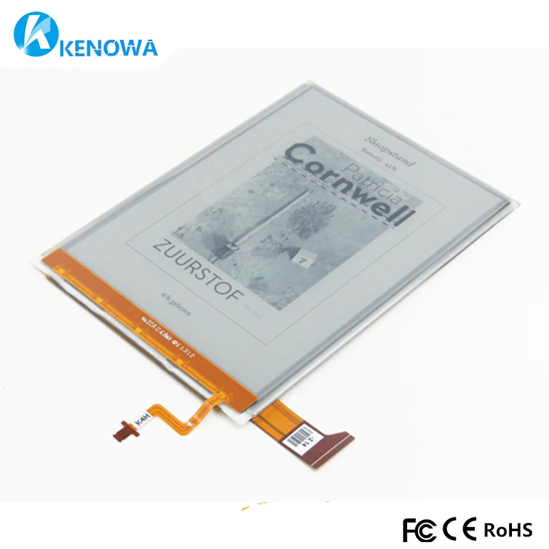 NEW Original E-Ink ED060XG1(LF)T1-11 ED060XG1T1-11 768*1024 HD XGA Pearl Screen For Kobo Glo Reader Ebook eReader LCD Display
NEW Original E-Ink ED060XG1(LF)T1-11 ED060XG1T1-11 768*1024 HD XGA Pearl Screen For Kobo Glo Reader Ebook eReader LCD Display
