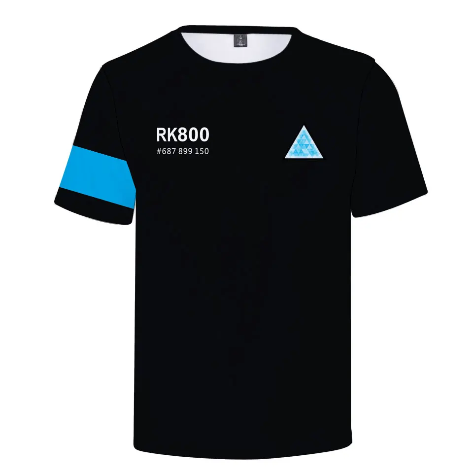 Detroit Become Human 3D T-shirt harajuku Fashion couple shirt Summer Game fans Unisex Tee shirt Casual Funny Print Cool Tops
Detroit Become Human 3D T-shirt harajuku Fashion couple shirt Summer Game fans Unisex Tee shirt Casual Funny Print Cool Tops