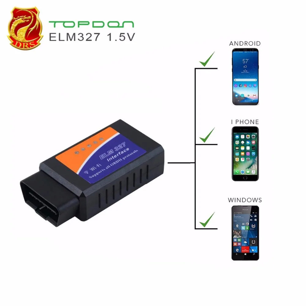 PIC18F25K80 CHIP WIFI ELM327 Wireless OBD2 Scan Tool Vehicle Fault Code Reader WIFI ELM 327 OBDII Scan Tool for IOS/Android/PC
PIC18F25K80 CHIP WIFI ELM327 Wireless OBD2 Scan Tool Vehicle Fault Code Reader WIFI ELM 327 OBDII Scan Tool for IOS/Android/PC