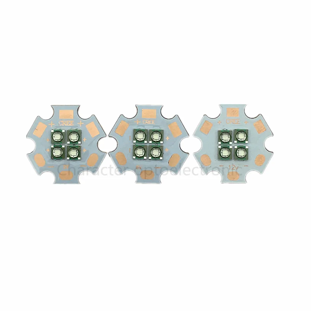 1./2/5/10pcs/lot Cree XPE 4Chip 3V/6V/12V LED Green 520-525nm Emitter instead of MCE XML LED with 20MM Cooper PCB
1./2/5/10pcs/lot Cree XPE 4Chip 3V/6V/12V LED Green 520-525nm Emitter instead of MCE XML LED with 20MM Cooper PCB