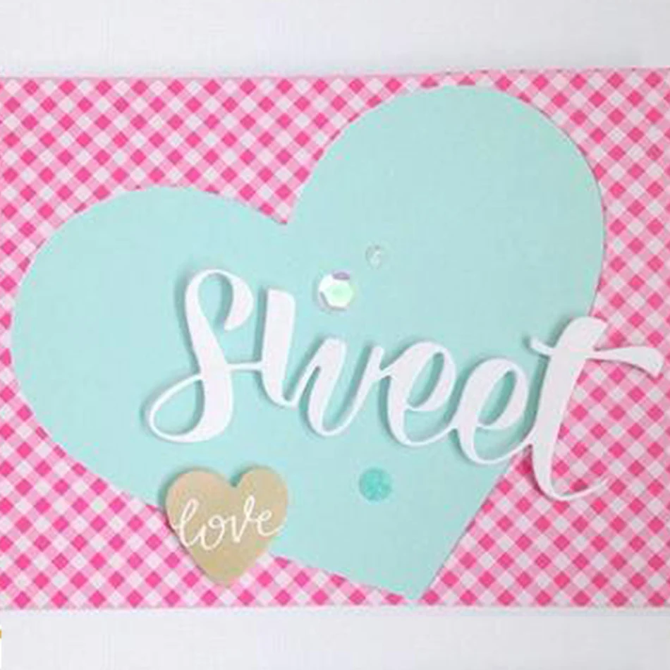 YaMinSanNiO Letters Sweet Metal Cutting Dies Scrapbooking for Card Making DIY Embossing Cuts New Craft Lace Background Template
YaMinSanNiO Letters Sweet Metal Cutting Dies Scrapbooking for Card Making DIY Embossing Cuts New Craft Lace Background Template
