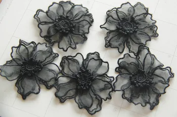 10pcsx 2Layers black Floral lace patches for clothing sewing women skirt fabric patch garment Accessories Diy decoration
10pcsx 2Layers black Floral lace patches for clothing sewing women skirt fabric patch garment Accessories Diy decoration