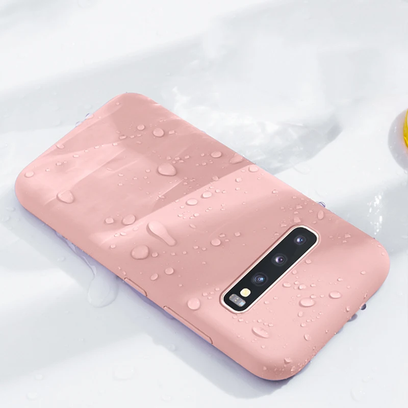 Soft Liquid Silicone Case For Samsung Galaxy S10 Plus S10e S10 Lite Soft TPU Shockproof Cover Cases For S10Plus S8 S9 Plus Case
Soft Liquid Silicone Case For Samsung Galaxy S10 Plus S10e S10 Lite Soft TPU Shockproof Cover Cases For S10Plus S8 S9 Plus Case