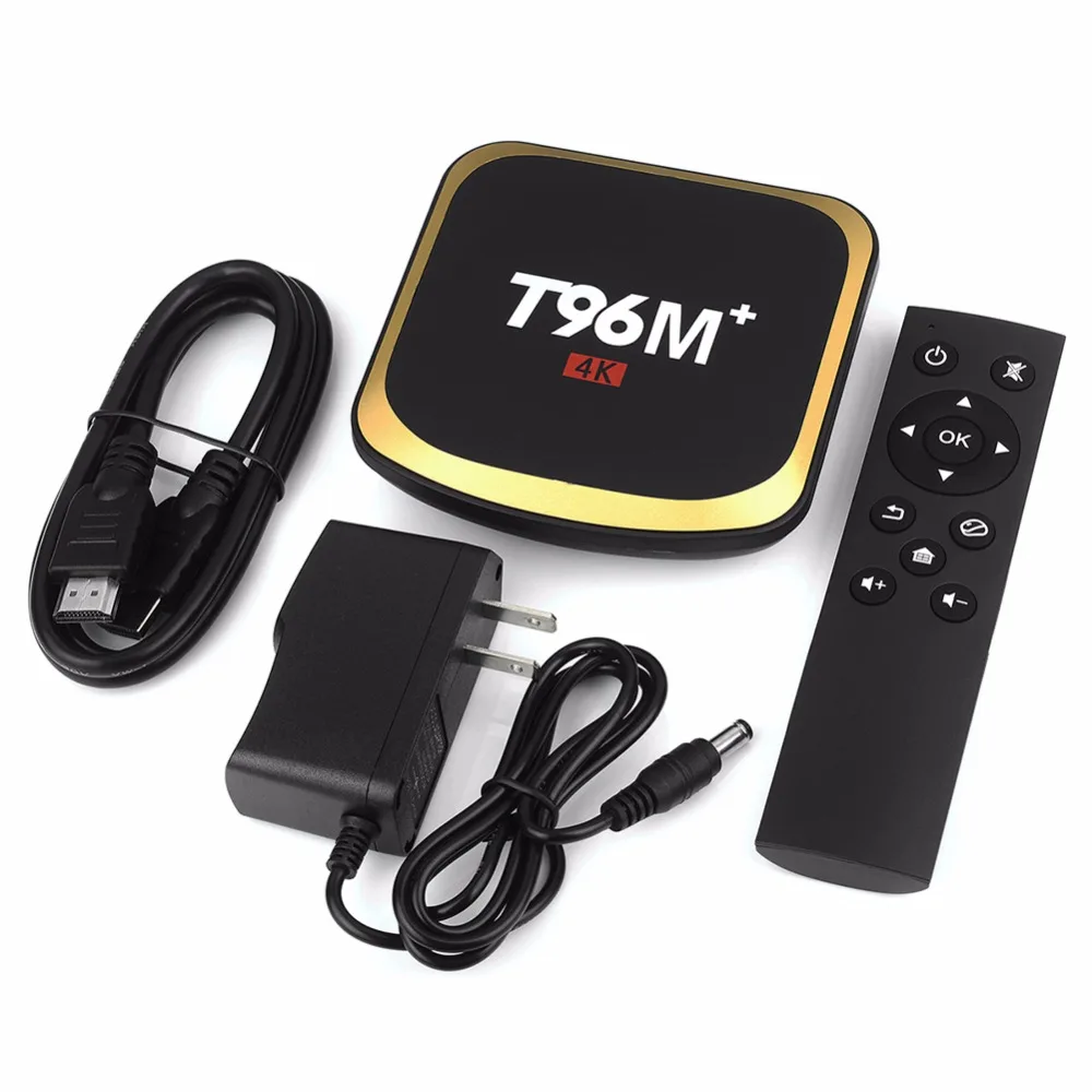 

T96M+ Android 6.0 Smart TV Box 3G/32G S912 Octa Core 3D Media Player 4K BT 4.1 2.4G/5.8G WiFi #242183
